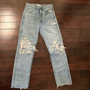 90's Mid Rise Loose Fit in Fall Out